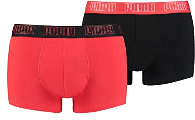 Puma Herren Men Everyday Trunks Unterwäsche (2er Pack)