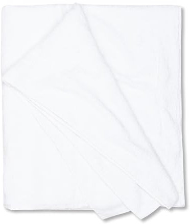 ADAMO Strandtuch XXL 100% Baumwolle - 155x220cm, Weiß: 100 - XXL Saunahandtuch - Badetuch in Übergröße - Duschhandtuch, Badehandtuch & Saunatuch