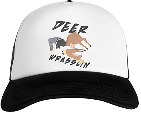 Luxogo Deer Wrasslin Unisex Baseball Snapback Kappe Cap
