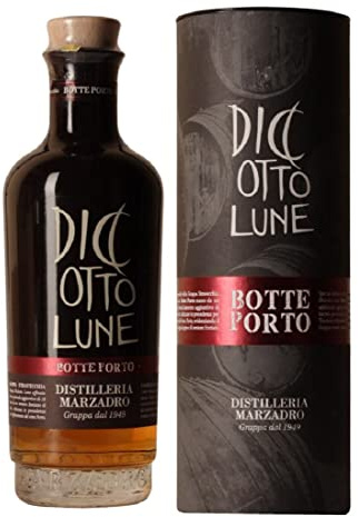 Distilleria Marzadro Grappa Le Diciotto Lune Botte Porto