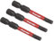 Sealey 3pc 50mm Hex 4mm Impact Power Tool Bit Set - AK8237