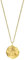 Engelsrufer Damen-Halskette mit Sonne Mond und Sterne-Anhänger aus Sterling-Silber in der Farbe Gold, Länge: 42 + 4 + 4cm, ERN-SUNMOONSTARS-G