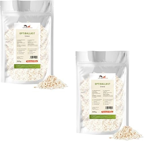 Futtermedicus Optiballast Enteral | Doppelpack | 2 x 500 g | Ergänzungsfuttermittel für Hunde und Katzen | Kann dabei helfen, die Entwicklung eines stabilen Darmmikrobioms zu fördern