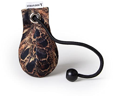 The Original Clone® Realistic Game Bird Dog Training Dummies - Canvas Dummy With HD Feather Print For Gundog & Puppy Training - Gundog Training Equipment (Hen Pheasant Dummy Ball)