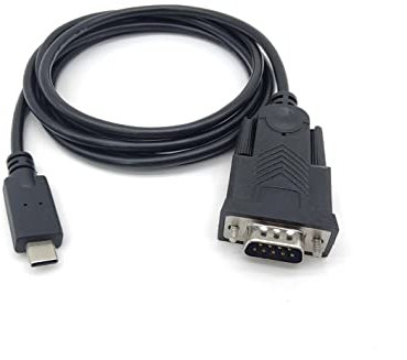Equip Adapter USB-C -> Seriell RS232-DB9 St/St 1.50m schwarz