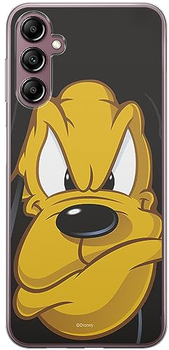 ERT GROUP Handyhülle für Samsung A14 4G/5G Original und offiziell Lizenziertes Disney Muster Pluto 002 optimal an die Form des Handy angepasst, hülle aus TPU