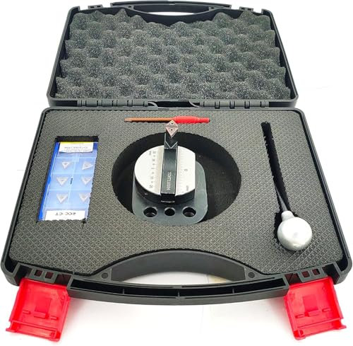 A.D. International Direct Fit Ball Turning Attachment with Spare Carbide Inserts For 7 x 14 / 7x16 Mini Lathes -Turns Concave Curves & Convex Balls (Refer Working Video) Design Patent