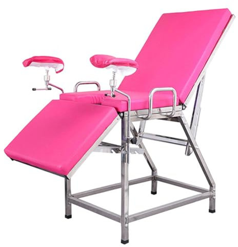 Medizinischer ästhetischer Stuhl Medizinische Behandlung Höhenverstellbares Gesichtsbett 3-teiliger, klappbarer Tattoo-Stuhl(Pink)