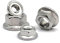AQXYWQLL Linksgewinde M4 M5 M6 M8 M10 M12 DIN6923 304 A2 Edelstahl Rückwärtsdrehende Sechskant-Sechskant-Gezähnte Sperr-Spinlock-Flanschmutter(10pcs M4)