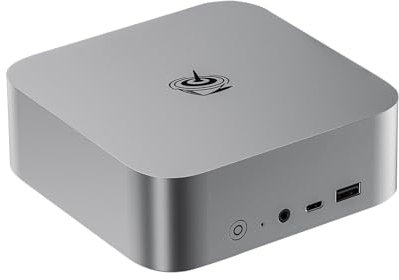 Beelink Mini PC SER8, AMD Ryzen 7 8745HS(8C/16T, up to 4.9GHz), 24GB DDR5 RAM 1TB M.2 PCIe4.0 SSD, 4K Triple Display, USB4, HDMI, DP, BT5.2, WiFi6, 2.5G LAN, Mini Gaming Computer