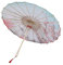 WRITWAA Regenschirm Aus Ölpapier Im Chinesischen Stil Hochzeitsdekor Requisite Bühnenfotografie-accessoire Einzigartiges Muster Holzgriff