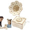 Puzzle gramophone en bois, modèle de boîte à musique en bois - Jouet puzzle avec boîte à musique de table | Jouet de construction de maquettes de gramophones pour instruments de musique, artisanat pe