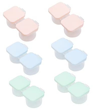 SAFIGLE 6pcs Pressure Box Bulk Supplies Holder Case for Home and Travel