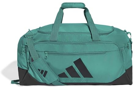 adidas Unisex Training Defender Duffle Bag Medium Duffel_Bag, Equipment Green/Black, One Size