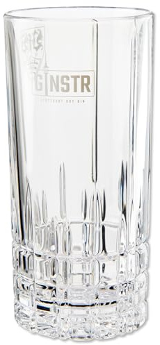VfB Stuttgart Glas mit Wappen – Offizielles Fan Trinkglas | Gin & Bier Glas für Fußball Fans | Geschenk Fanartikel | Stadion Style hochwertig