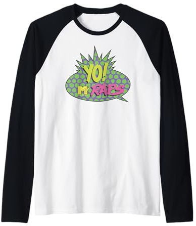 Yo MTV Raps T-Shirt mit klassischem Logo-Design Raglan