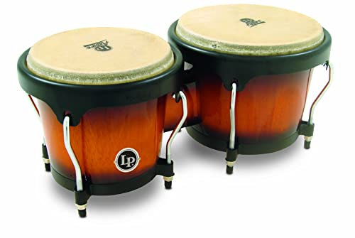 LP Latin Percussion LP810508 Aspire Wood Bongo Vintage Sunburst