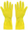 Elliott Household Cleaning Gloves, Latex Washing Up Gloves with extra long cuff and soft breathable lining, Long lasting quality in a Medium size, Yellow