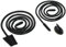 Ontel Turbo Snake Flexibler Abflussöffner - Drain-Strainer - Abflussreiniger - Entfernbarer Schlauch - Schwarz - Kunststoff, Metall - Matte