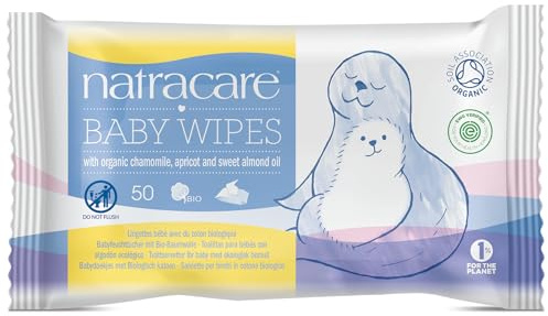 (Pack of 16) Natracare - Org Cotton Baby Wipes 50 Wipes