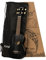 KALA KA MK SS BLK Vintage Satin Finish Makala Shark Soprano Ukulele schwarz