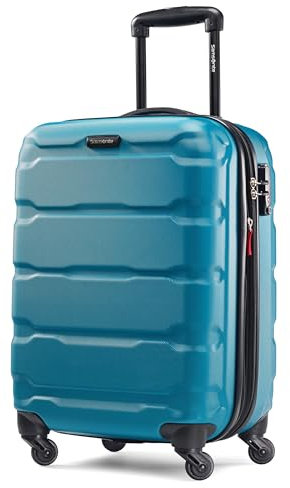 Samsonite Omni Valise Rigide Extensible avec roulettes pivotantes, Bleu Caraïbes (Bleu) - 68308-2479