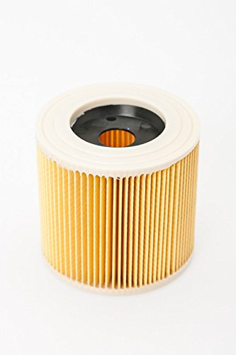 daniplus Filter, Patronenfilter inkl. Verschlussschraube kompatibel zu Kärcher 6.414-552.0, A1000, A2199, WD2.000, WD2.999, A2200