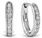 Ti Sento - Milano Damen-Creolen 925er Silber Zirkonia One Size 88015355