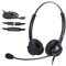 MKJ Phone Headset RJ9 Call Center Headset mit Mikrofon Noise Cancelling Plantronics kompatibel für IP-Telefone Grandstream Panasonic Sangoma Htek Akuvox Huawei Escene und mehr