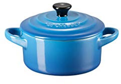 LE CREUSET Le Creuset Stoneware Petite Round Casserole, 2 L - Marseille Blue, 200 ml