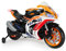 Moto Électrique pour Enfants 3-6 Ans Racing Repsol 12V - Moto à Batterie pour Enfants avec Roues de Soutien - Lumières et Sons - Licence de Marque Repsol - INJUSA