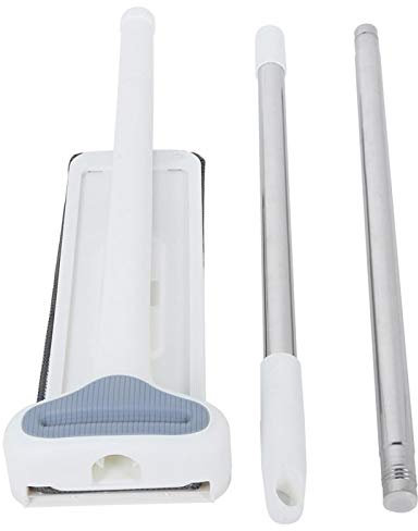 Kuuleyn Trapeador de Piso, húmedo, seco, Doble Uso, Limpieza, exprimidor, Juego de trapeador Plano, Accesorio para Limpiador de Piso para Uso doméstico, Blanco