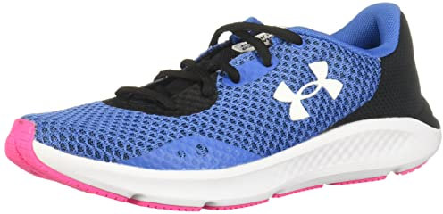 Under Armour Damen Women's Ua Charged Pursuit 3 Running Shoes Visual Cushioning, Victory Blue 400 White, 39 EU