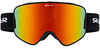 WHISTLER Unisex Skibrille WS8000 Polarized Ski Goggle 1001 Black One Size
