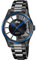 Lotus Herren Armbanduhr aus Edelstahl in der Farbe Schwarz-Grau-Blau 41mm, Wasserdichtigkeit: 5Bar, 18906/1