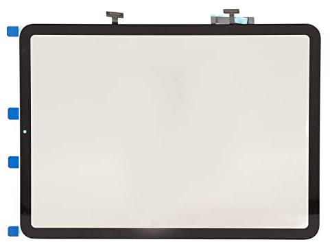 pour iOS Tablet Air 4 4e Génération 2020 10,9 Pouces (A2316 A2324 A2072 A232) Remplacement du Numériseur D'écran Tactile, Pièces de Rechange en Verre trempé Avant (Pas LCD) avec Puce IC et Bouton