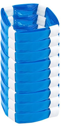 9 Recambios de Contenedor Papelera Pañales Bebe para Todo Tipo de Contenedor Pañales, Recambio Papelera Pañales Largo, Bolsa de Basura Pañales