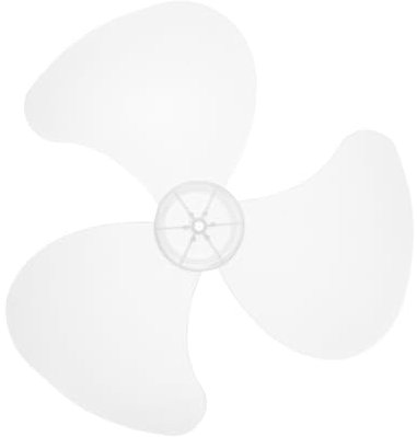 PRETYZOOM Ersatzteile für Ventilatorflügel aus Kunststoff Dreiblättriges Design Leise mit Einfacher Reinigung Passend für 14 Zoll und 16 Zoll Standventilatoren