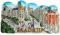 Kühlschrankmagnet Madrid Spanien 3D Reise Souvenir Kühlschrank Dekoration Magnet Aufkleber Handwerk Kollektion