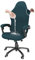 LIFEDX Funda para Silla de Juego Funda para Silla de Oficina Impermeable Elástica, Funda para Silla Giratoria Removible Funda Silla Gaming Ergonómicas con Reposabrazos Respaldo de Silla-Dark Green