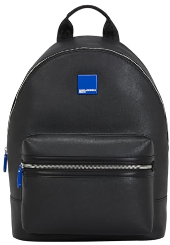 KARL LAGERFELD JEANS Herren Box Logo Backpack Schwarz One size