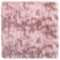 vidaXL Tapis Shaggy à Poils Longs Rose poudré 160x160 cm Polyester, Tapis, Tapis de Chambre, Tapis Moderne, Tapis de Salon, Tapis Moelleux