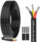 Cavo Elettrico 20 AWG 3 x 0,52 mm² UL2464-5 Metri, 3 Conduttori in Rame Stagnato, 300V, Ideale per Illuminazione LED Auto, Casa e Applicazioni Esterne
