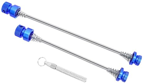 Rechory Quick Release Skewer Anti-Theft - Wheel Hub Skewers - Sturdy Lever Repair Tools for Parking Urban Commute Campus Ride City Travel Outdoor