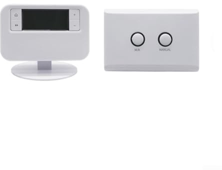 Programmable Thermostat ESRTP4RF+ For Heating Systems With Multi Period Scheduling And Low Battery Indicator