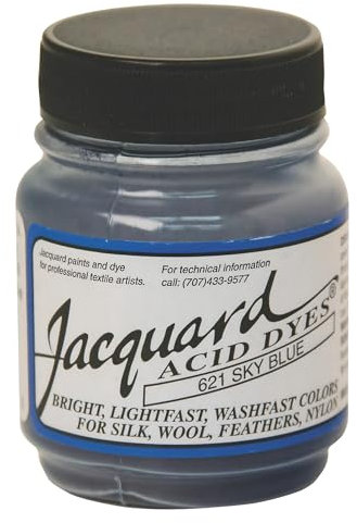 Jacquard Productos Cielo Blue ácido tintes, acrílico, Multicolor