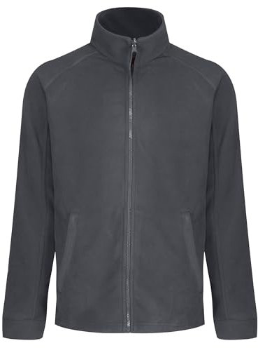 Regatta Professionelle Herren Thor III Interaktive Arbeitskleidung Fleecejacke, Seal Grey, Größe XXXX-Large