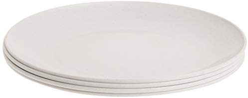 Nordic Ware Polypropylene Plates Microwave Serveware, 10, White