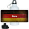 Eurofoto Trinkflasche mit Namen Dora und schöner Deutschland Flagge, aus Aluminium