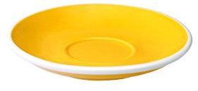 Loveramics Egg 14.50cm Cappuccino/Flat White Saucer Yellow
